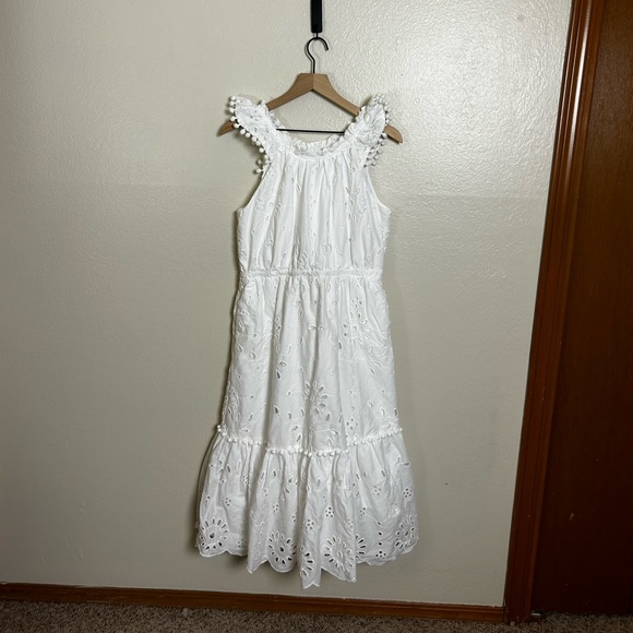 J. Crew Eyelet midi dress - Picture 2 of 8